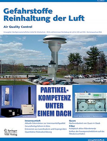 Titelblatt:Gefahrstoffe  Reinhaltung der Luft